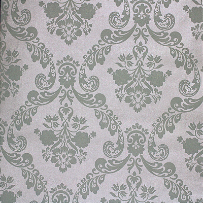 Papel de Parede Arabesco Acetinado fundo Bege 10 Metros