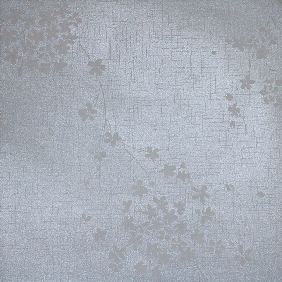 Papel de Parede Floral fundo Azul Bebê Claro 10 Metros