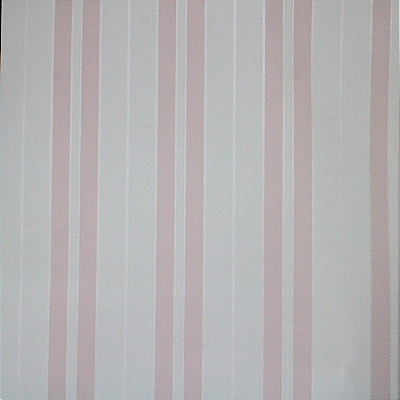 Papel de Parede Listrado Rosa com detalhe Prateado 10 Metros
