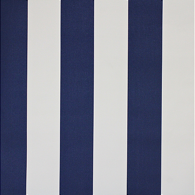 Papel de Parede Listra Azul Royal e Branco 10 Metros