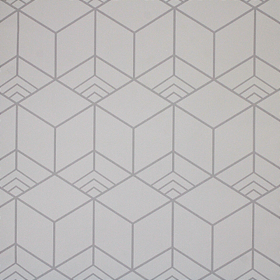 Papel de Parede Geométrico fundo Claro 10 Metros