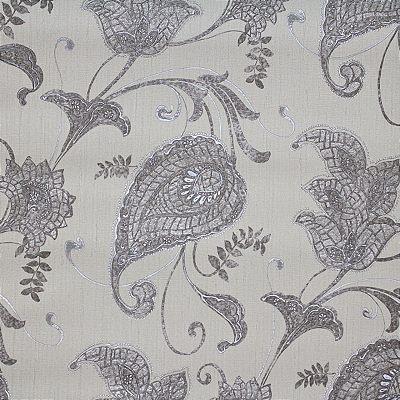 Papel de Parede Folhagem fundo Acizentado 10 Metros