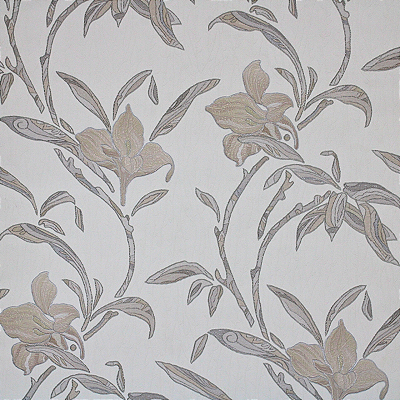 Papel de Parede Floral tons de Marrom 10 Metros