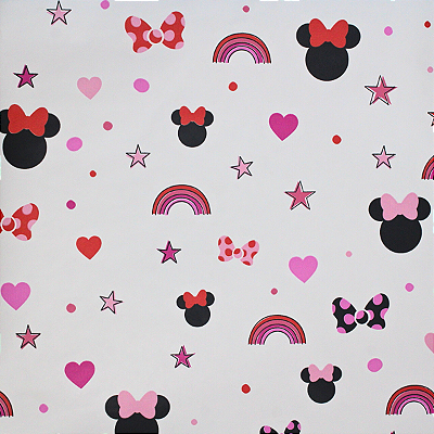 Papel de Parede Minnie Mouse 10 Metros