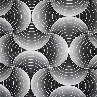 Papel de Parede 3D Geométrico tons Escuros 10 Metros