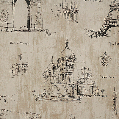 Papel de Parede Paris 10 Metros