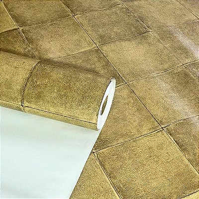 Papel de Parede Super Vinílico tom Bege Importado Luxo 15 Metros Lavável