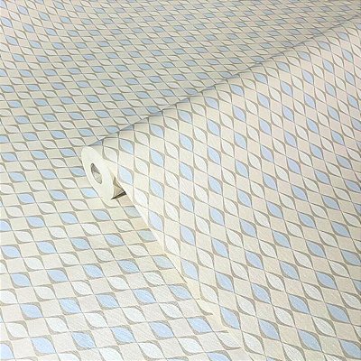 Papel de Parede efeito Bailarina fundo Creme Importado Luxo 15 Metros Lavável para Residencial e Comercial