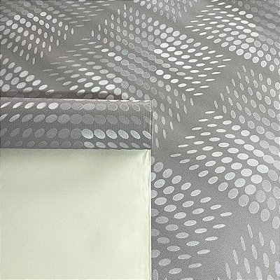 Papel de Parede Geométrico tons de Cinza Importado Luxo 15 Metros Lavável para Residencial e Comercial