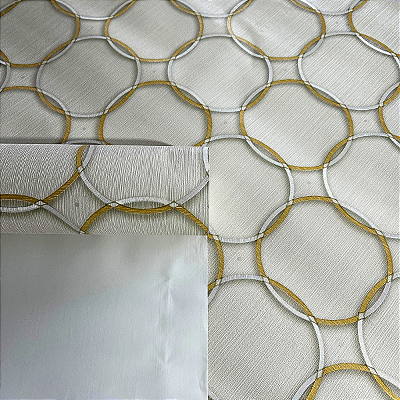 Papel de Parede Geométrico Sofisticado Importado Luxo 15 Metros Lavável para Residencial e Comercial