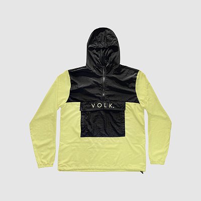 CORTA VENTO ANORAK NATURE NEW - PRETO/AMARELO