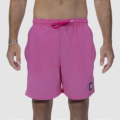 SWIM SHORTS POLIAMIDA - ROSA