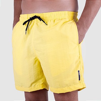 SHORTS COLORS POLIAMIDA - AMARELO