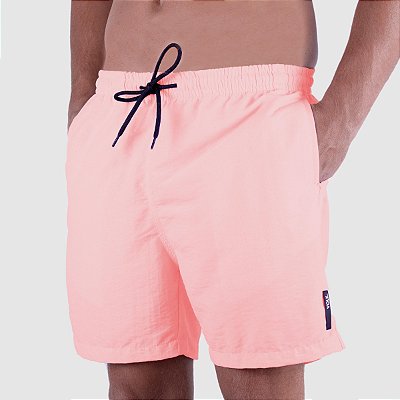 SHORTS COLORS POLIAMIDA - ROSA CLARO