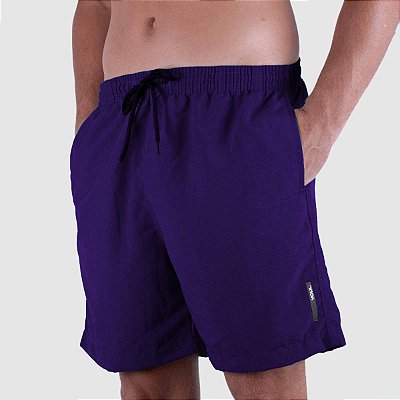 SHORTS COLORS POLIAMIDA - ROXO