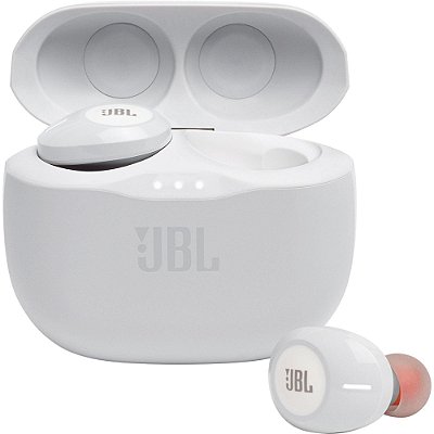 Fone de Ouvido Bluetooth Tune 125TWS Branco JBL