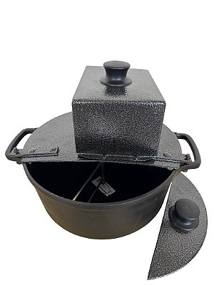 Polenteira Elétrica de Ferro Vô Tuti, 6 Litros, Panela de Fazer Polenta