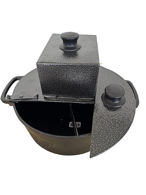 Polenteira Elétrica de Ferro Vô Tuti, 7 Litros, Panela de Fazer Polenta