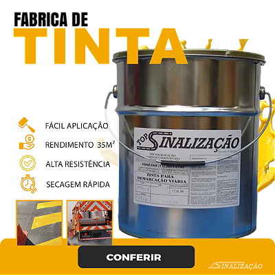 TINTA DEMARCAÇÃO