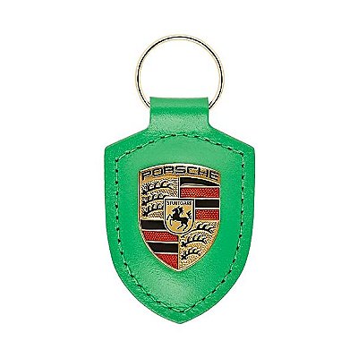 Chaveiro de Couro Python Green