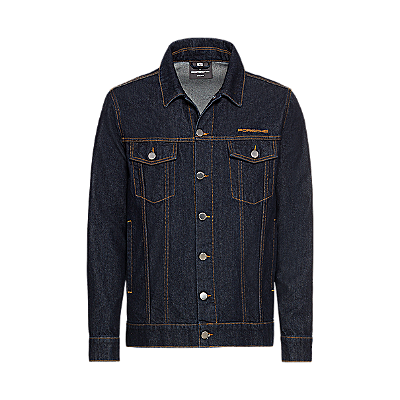 Jaqueta jeans masculina, coleção Porsche