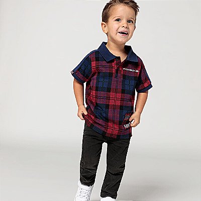 Polo infantil, coleção Turbo No.1
