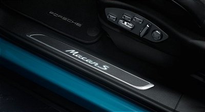 Proteção da soleira com iluminação . ( Macan)