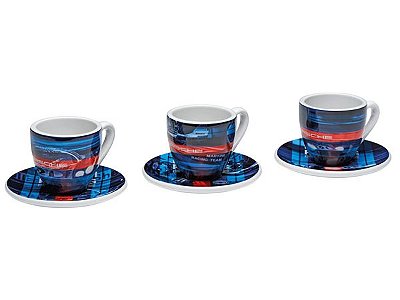 Conjunto Xicara Cafe Martini Racing