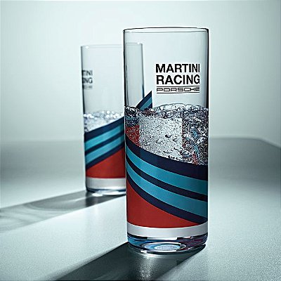 Conjunto de 2 copos long drink, MARTINI RACING