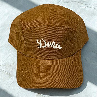 Boné Dora 5-Panel Mostarda