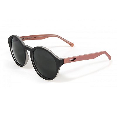Óculos De Sol Hupi Kona Preto fosco Esportivo Proteção Uv400