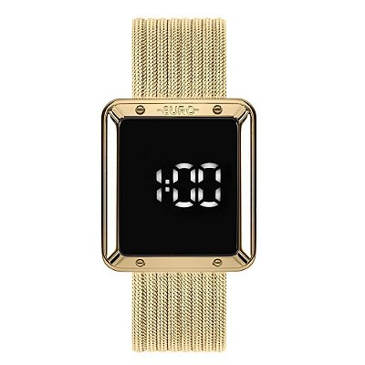 Relógio Euro Lexington Feminino Elegante Digital Luxo Touch