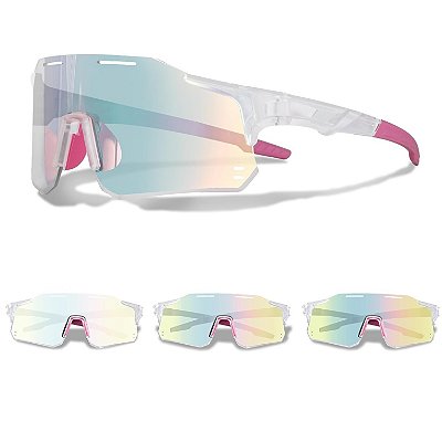 Óculos Fotocromático Esportivo Ciclismo Corrida UV400
