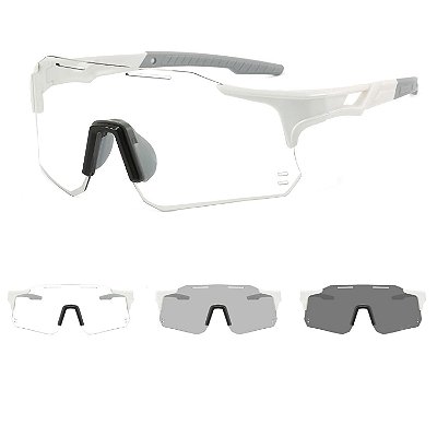 Óculos De Sol Fotocromático Corrida Bike Vôlei De Praia UV