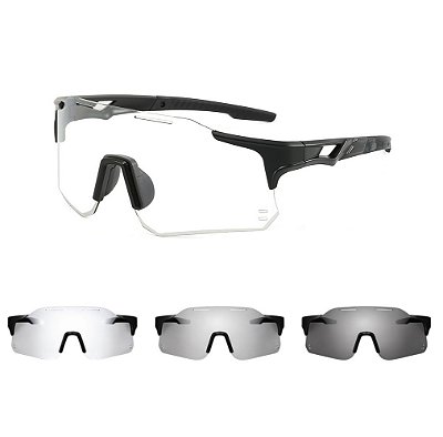 Óculos De Sol Fotocromático Bike Corrida Vôlei Proteção UV