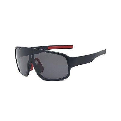 Óculos De Sol Esportivo Ciclismo Bike Preto Proteção Uv400