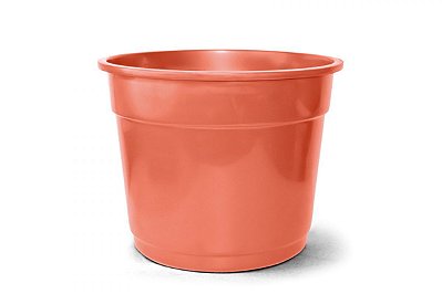 Vaso Pote 02 Cor Cerâmica 09x13 cm - Nutriplan 1 L