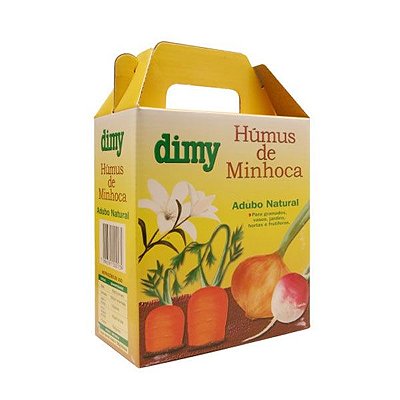 Fertilizante Humus De Minhoca 1 Kg - Dimy