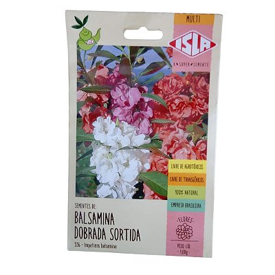 Sementes de Balsamina Dobrada Sortida 1g - Isla