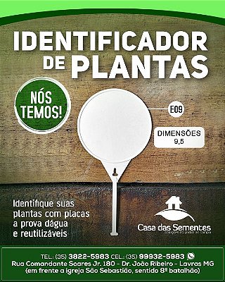 IDENTIFICADOR DE PLANTAS E09 (UNIDADE)