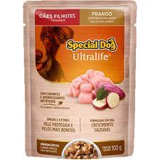 Sachê Special Dog Ultralife Para Cães Filhotes Sabor Frango com Batata Doce - 100 g