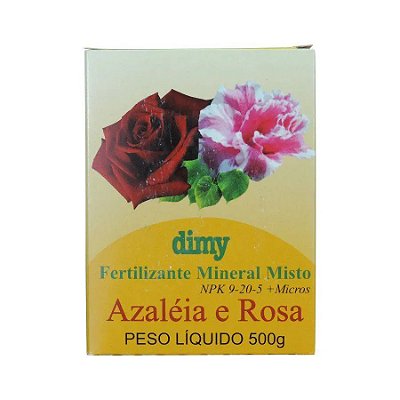 Fertilizante Azaleia e Rosa Dimy 500g