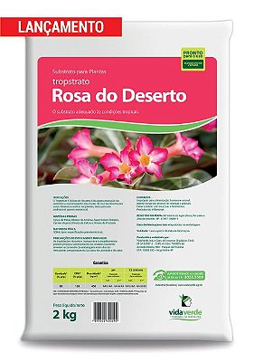 Substrato Rosa do Deserto 2kg