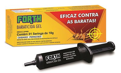 Baraticida em gel Forth seringa 10 gramas