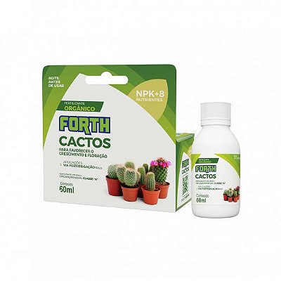 Fertilizante Líquido  Forth Para Cactos 60 ml