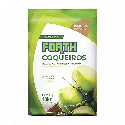 Fertilizante Forth Coqueiros Completo 10 Kg