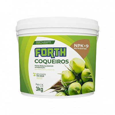 Fertilizante Completo Forth Coqueiros 3 Kg