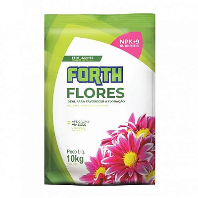 Fertilizante Forth Flores Completo Para Coloração e Floração 10 Kg