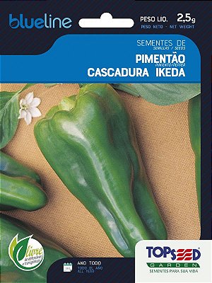 Semente de Pimentão Cascadura Ikeda - Envelope 2,5g