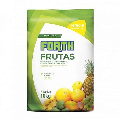 Adubo Fertilizante Forth Frutas 10 Kg